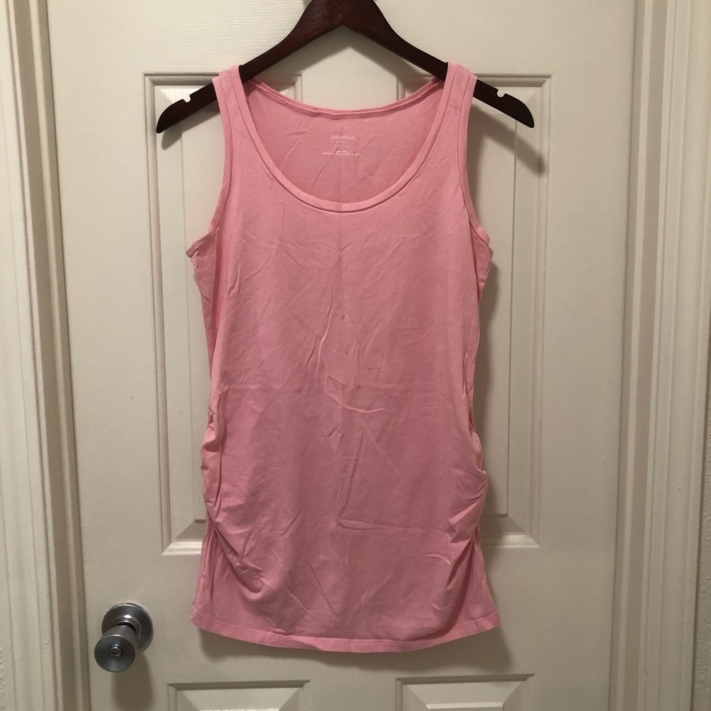 💗MATERNITY BUNDLE 2 Tank Tops, Pink & Olive Green